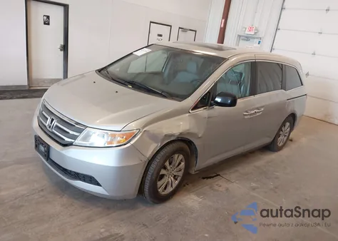 2012 Honda Odyssey Ex-L z USA, uszkodzony, nr VIN 5FNRL5H60CB106443